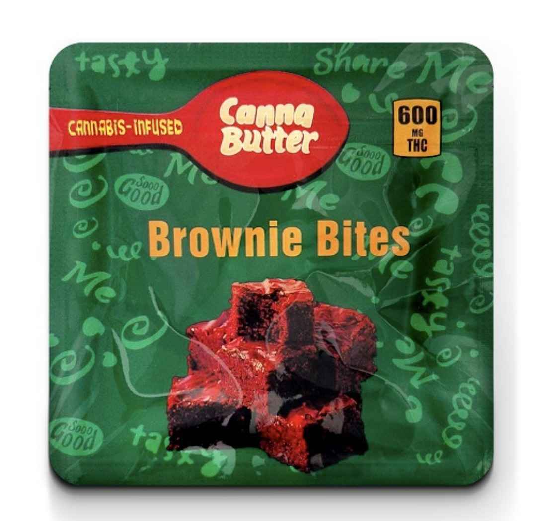 Cannabutter Brownie Bites in Halifax: 600mg, Delivered