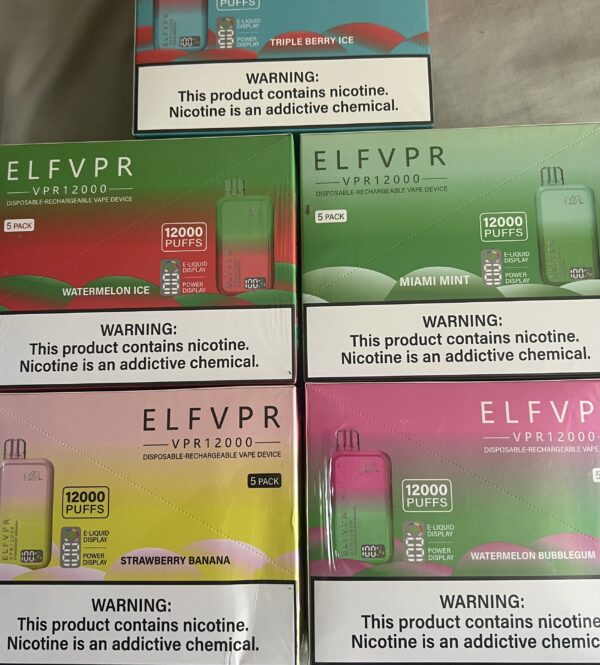 Elf Bar V 12k puff nic vapes